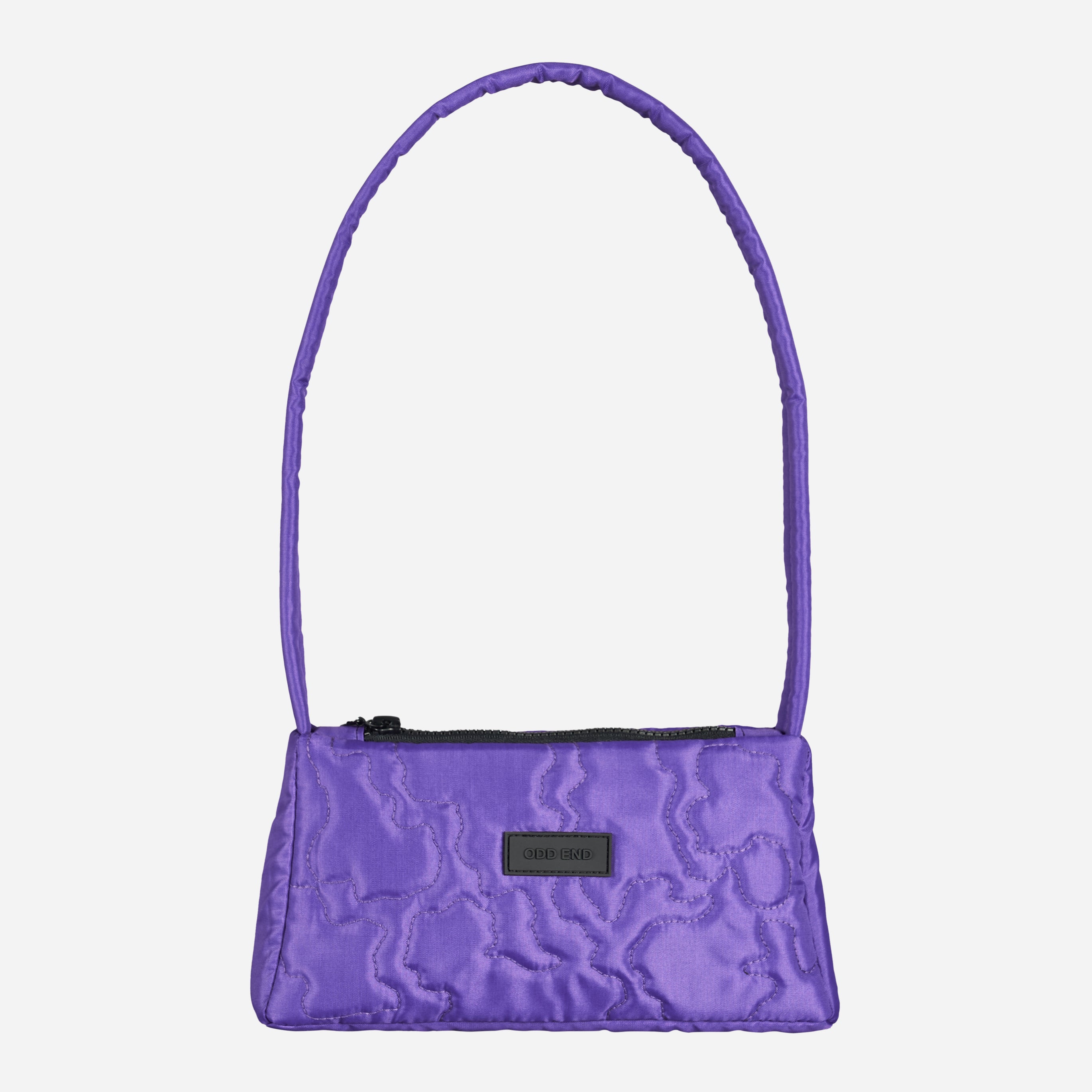 TCF Quilted Shoulder Bag, Purple