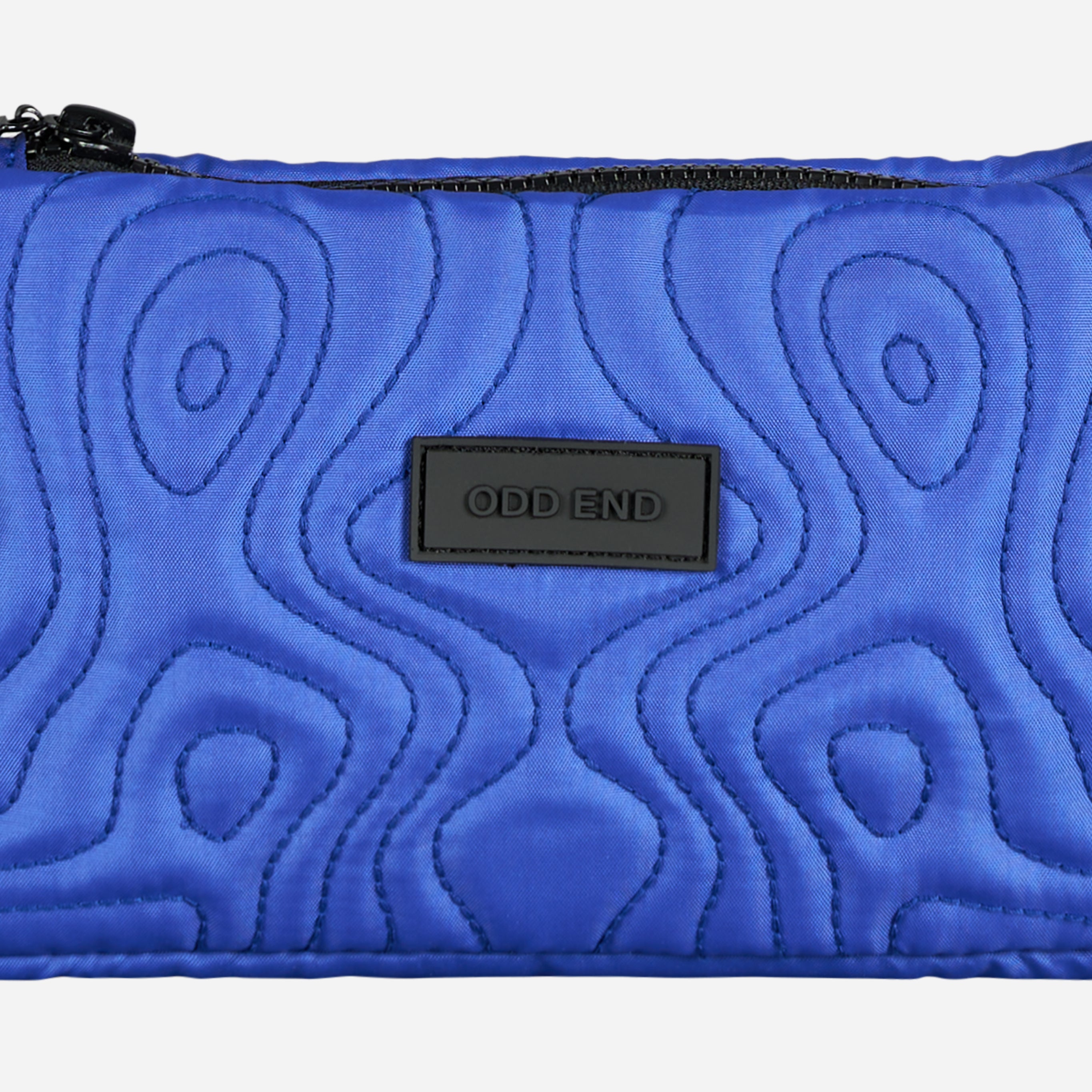 TCF Quilted Shoulder Bag, Royal Blue