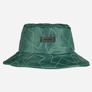 TCF Quilted Bucket Hat, Forest Green