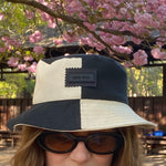 Load image into Gallery viewer, 4YOU Reversible Bucket Hat, Black Beige
